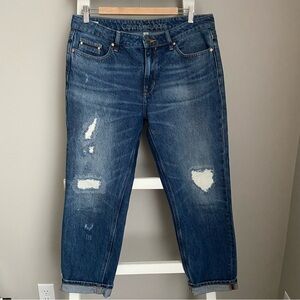 Calvin Klein Distressed Slim Boyfriend Jeans